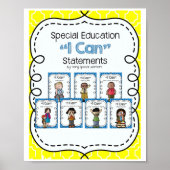 Posters voor speciale educatie (Voorkant)