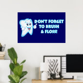 Posters voor tandheelkundig gebruik (Thuiskantoor)