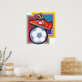 Posters voor voetbalkunst (Keuken)