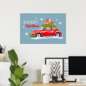 Posters voor vrolijk kerstfeest (Thuiskantoor)