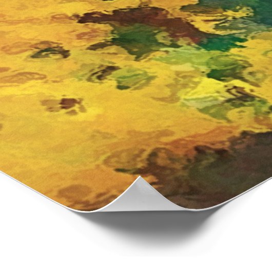  posters voor zonnebloemverven (Hoek)