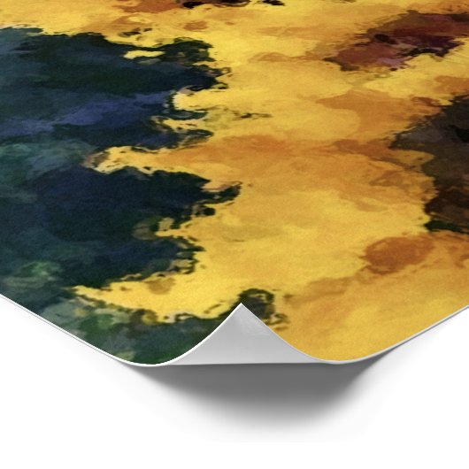 Posters voor zonnebloemverven (Hoek)