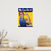 Posters: We kunnen het doen (versie 2) Poster (Keuken)