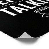 Posters Zwart en Wit Grappige Quote Print (Hoek)