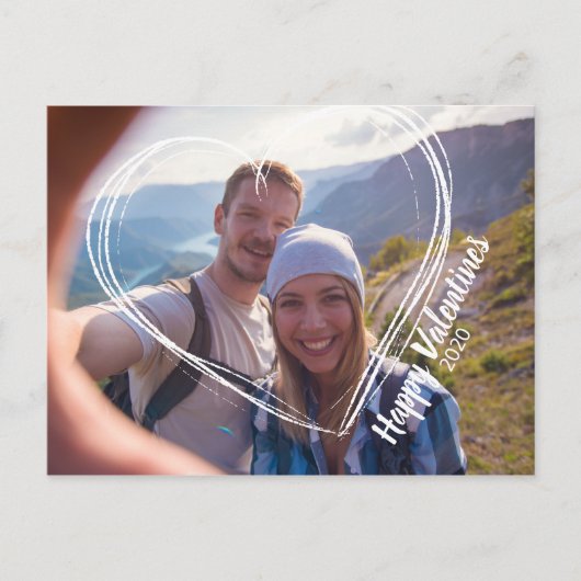 Postervalentines Briefkaart (Voorkant)