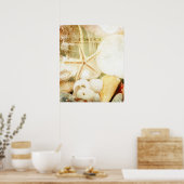 Postgemerkt stervis poster (Keuken)