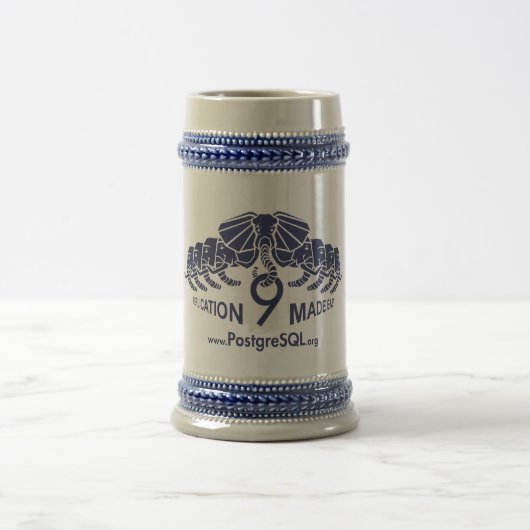 Postgres9 Beer Stein Bierpul (Center)