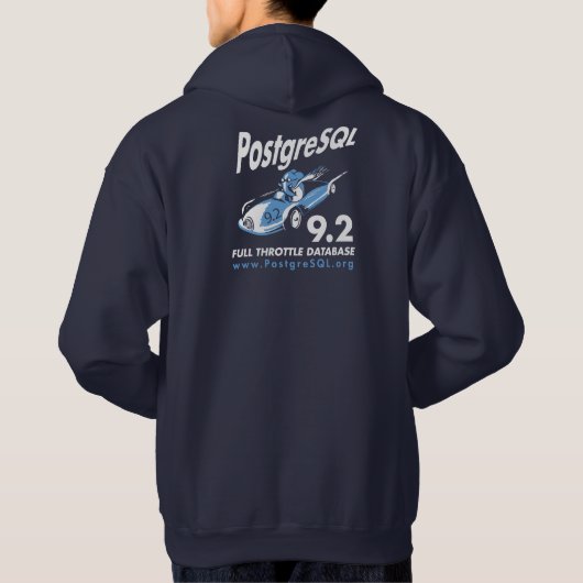 PostgreSQL 9.2 Hoodie (Achterkant)
