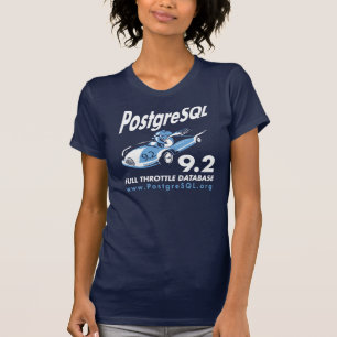 PostgreSQL 9.2 Petite Tshirt (vrouwen)