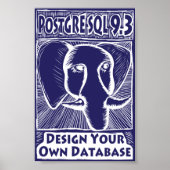 PostgreSQL 9.3 Poster (Voorkant)