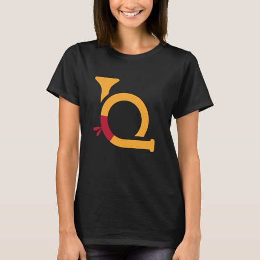 Posthoorn T-shirt (Voorkant)