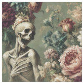 Posthumous Heartache – Gothic Statement Tegel Stof (Close Up)