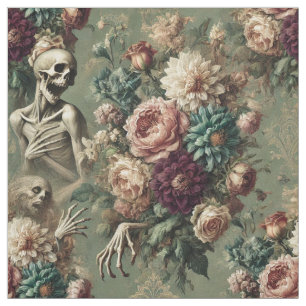 Posthumous Heartache – Gothic Statement Tegel Stof