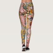 Posthumous Portrait of Ria Munk van Gustav Klimt Leggings (Achterkant)