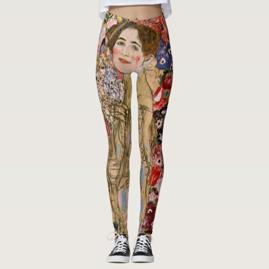 Posthumous Portrait of Ria Munk van Gustav Klimt Leggings (Voorkant)