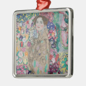Posthumous Portrait of Ria Munk van Gustav Klimt Metalen Ornament (Links)