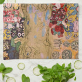 Posthumous Portrait of Ria Munk van Gustav Klimt Theedoek (Gevouwen)