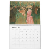 Postimpressionistische Schilderijen Kalender (Feb 2027)