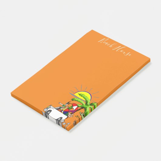 Postit Notes Beach House (Schuin)