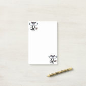 Postit Notes Cat Sunbril Mouse (Op bureau)