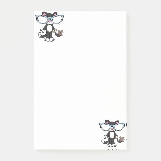 Postit Notes Cat Sunbril Mouse (Voorkant)