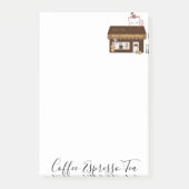 Postit Notes Coffee Espresso Tea Shop (Voorkant)