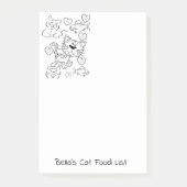 Postit Notes Coloring Cats Kittens (Voorkant)