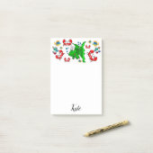 Postit Notes Fish Crab (Op bureau)