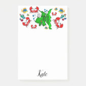 Postit Notes Fish Crab (Voorkant)