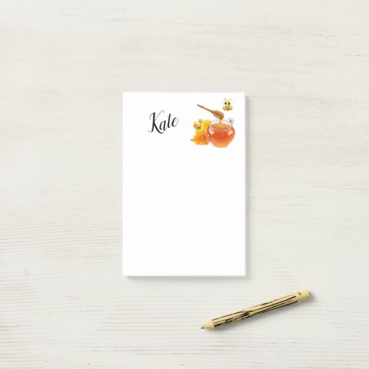 Postit Notes Honey Bee (Op bureau)