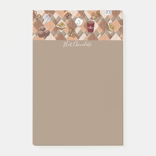Postit Notes Hot Chocolate Marshmallow (Voorkant)