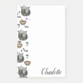Postit Notes Meow Kitten Cats (Voorkant)