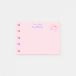 PostIt Notes-pad voor meisjes sjabloon Post-it® Notes