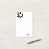Postit Notes Penguin (Op bureau)