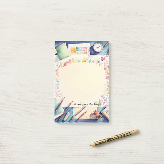 Postit voor professor post-it® notes (Op bureau)