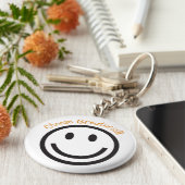 Postive Gift Sleutelhanger-Choose Groetheid Sleutelhanger (Zijkant)