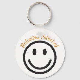 Postive Gift Sleutelhanger-onbeperkt potentieel Sleutelhanger