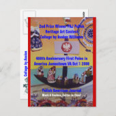 Postkaart 2e Prijs Winner PAJ Heritage.. (Voorkant / Achterkant)