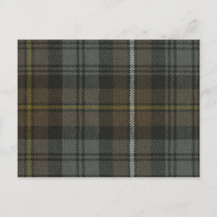 Postkaart Campbell of Argyll Weathered Tartan