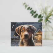 Postkaart Chien 1-21 (Staand voorkant)