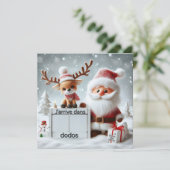 Postkaart "De Vader komt in ..." Kaart (Staand voorkant)