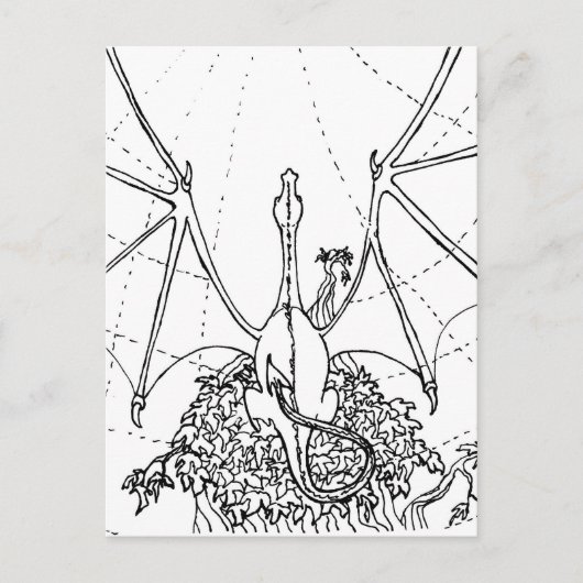 Postkaart - Drakenvleugels (Voorkant)