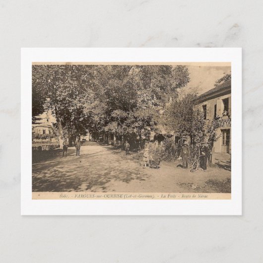 postkaart Fargues-sur-Ourbise (Lot-et-Garonne) (Voorkant)