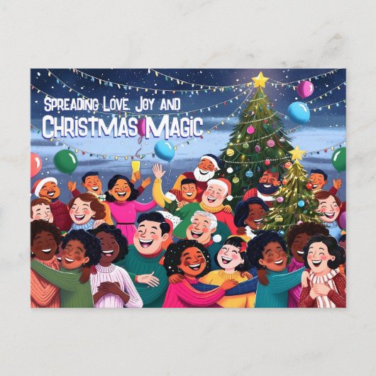 Postkaart Feestdagenkaart (Voorkant)