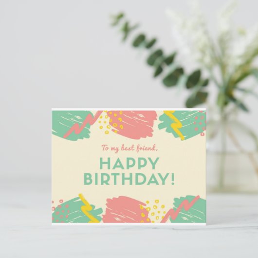 Postkaart Formaat: Standaard, 3.5 (Staand voorkant)