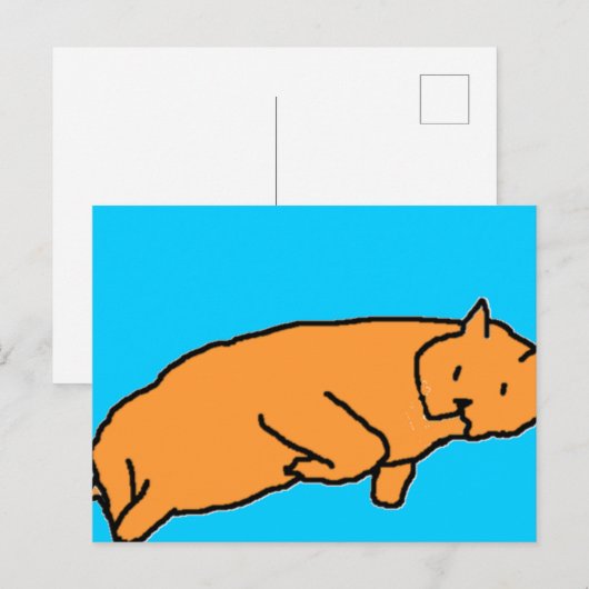 Postkaart, formaat: standaard Briefkaart, papier: Briefkaart (Voorkant / Achterkant)