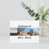 Postkaart herinnering aan Piauí (Staand voorkant)