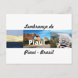 Postkaart herinnering aan Piauí