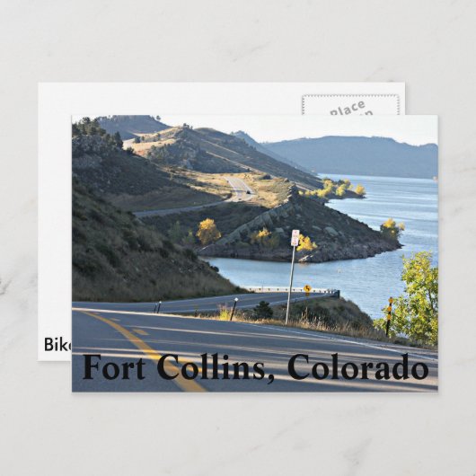 Postkaart Horsetooth Reservoir (Voorkant / Achterkant)