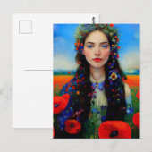 Postkaart in Oekraïne (Voorkant / Achterkant)